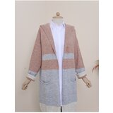 Modamorfo Silvery Hooded Knitwear Cardigan | shoptok.hr