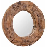  Ukrasno Ogledalo od Tikovine 60 cm Okruglo | shoptok.hr