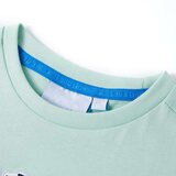  Dječja majica svijetla boja mente 104 | shoptok.hr