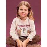 Sinsay Oversize pamučna majica s printom šumskih životinja | shoptok.hr