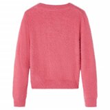  Dječji džemper pleteni u starinskoj ružičastoj boji 140 | shoptok.hr