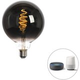 LUEDD Smart E27 zatemnitev v Kelvin LED svetilka G125 črna 4W 60 lm 1800-3000K Cene