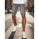 DStreet Jeansy męskie krótkie ciemnoszare | shoptok.hr