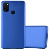 Cadorabo Case, združljiv s Samsungom v kovinsko modri - zaščitni pokrov, narejen iz fleksibilnega silikona TPU, (20584502) Cene
