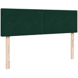  Ottoman krevet s madracem i LED diodama tamnozeleni 140x190 cm baršun | shoptok.hr