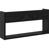  Polica za časopise s policom 2 pcs Crni hrast 60 x 12 x 30 cm | Eponuda.com