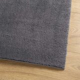  Preproga HUARTE s kratkimi vlakni pralna antracit 80x250 cm | Shoptok.si