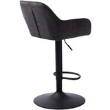 Unique Furniture Temno siv barski stol z nastavljivo višino Nolan – | Shoptok.si