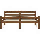  Okvir za krevet od masivne borovine boja meda 140 x 200 cm | shoptok.hr