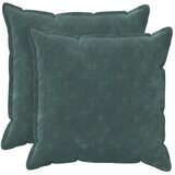  Presvlaka za jastuk 2 kom. HOUTEN Morska plava 80 x 80 cm - Dizajn s paspulom Morska plava 2 | shoptok.hr