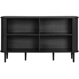 House Nordic Crna komoda od masivnog bora 140x79x40 cm Nikko – | shoptok.hr