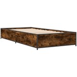  Okvir za krevet boja hrasta 120x200cm konstruirano drvo i metal | Eponuda.com