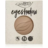 puroBIO cosmetics Kompaktno sjenilo za oči REFILL - 02 Golublje siva (mat) - za ponovno punjenje
