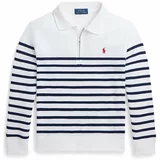 Polo Ralph Lauren Otroški bombažen pulover bela barva, 323942104001