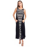 Isla Bonita By Sigris Dolge obleke Dolga Midi Obleka Črna | Shoptok.si