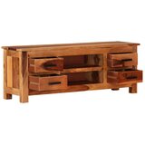 vidaXL TV omarica 110x30x40 cm trden les - - Rjava - 21.4 - 2025--Uvoz_2 Cene