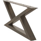  Noge za klub stolić 2 kom. Prirodni čelik 70 x (30-31,3) cm Čelik | Eponuda.com