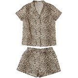 Sinsay Dvodijelna pidžama od viskoze s leopard uzorkom | shoptok.hr