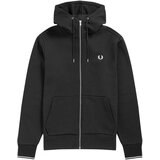 Fred Perry Mikina Hooded Zip Through Sweatshirt Black L Cene