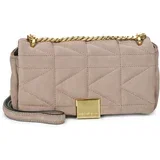 K/KUILT SP SM CROSSBODY NUBUCK Bež