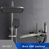  Luksuzni gunmetal nadometni tuš sistem | Tuš ELITE EDITION SH1857 - Ne | Shoptok.si