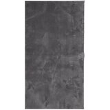  Tepih HUARTE kratkih vlakana meki i perivi antracit 80x150 cm | shoptok.hr