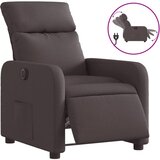 Maison Chic Električni naslanjač - Relax naslanjač temno rjavo blago, (22061885) Cene
