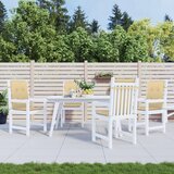  Jastuci za stolice 2 kom prošarano bež 100x50x4 cm od tkanine | Eponuda.com