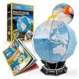 Cubic Fun globus 3D puzzle Cene