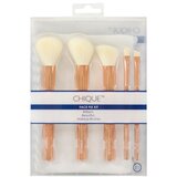 CHIQUE™ RoseGold Set Četkica Za Šminkanje Lica