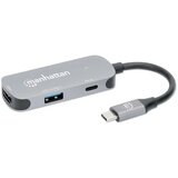  USB-C to HDMI (4K@30Hz) 3-in-1 Docking with Power 130707 Cene