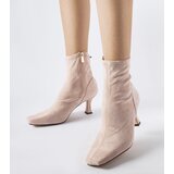 Gemre Pink low-heeled ankle boots Lucerne | Shoptok.si