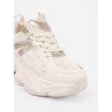 Shelvt Light beige sneakers with a thick sole | Shoptok.si