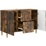  Kreveta Dimljeni hrast 89 x 34,5 x 60 cm Konstruirano drvo | shoptok.hr