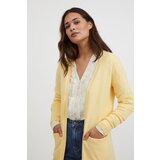 Vila Pletena jopica Ril 14042770 Bež Regular Fit | Shoptok.si