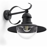 Philips Topiary zidna spoljašnja svetiljka crna 1xmax60W E27 230V | Eponuda.com