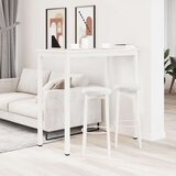  Barska miza Bela 110 x 55 x 105 cm Masivno borovo les, (5000268905) | Shoptok.si