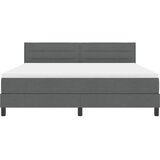  Krevet s opruga kutije Tamno siva 180 x 200 cm tkanina | shoptok.hr