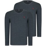 Dewberry Muške majice 2 kom. T8587 Cijene