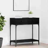  Konzolna stolica Crni hrast 75 x 34,5 x 75 cm Konstruirano drvo | shoptok.hr