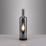 Just LIGHT. 14006-25 - Stona lampa BOTTLE 1xE14/25W/230V crna/zadimljena | Eponuda.com