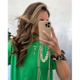 Onasi Liquid silikonski ovitek za iPhone 14 6.1 - bež z vrvico in zapestnico | Shoptok.si