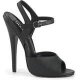 Pleaser Domina-109 Blk Faux Leather 46