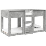  Krevet na kat za djecu Betonski sivi 100 x 200 cm | shoptok.hr