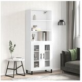 vidaXL Visoka komoda bijela 69 5x34x180 cm konstruirano drvo | shoptok.hr