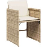  Vrtni set za objed 5 pcs Bež poliratan | shoptok.hr