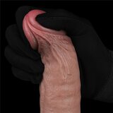 Lovetoy Real Softee Vibrating Dildo 9.5" Brown | Shoptok.si
