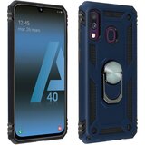 Avizar etui, odporen na udarce, s kovinskim držalom za obrocke - polnocno modra str. samsung galaxy A40, (20600412) | Shoptok.si