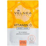Velnea maska za lice u maramici Vitamin C 15g Cene