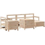  7-dijelni set vrtnih sofa od masivne borovine | shoptok.hr